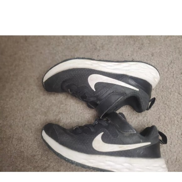Nike Revolution 6 black/white sz 13c - Picture 3 of 5